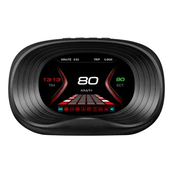 Авто OBD2 GPS Головной дисплей Автоэлектроника HUD Проектор Дисплей Цифровой автомобильный спидометр Аксессуары для 90% автомобилей