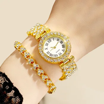 Женские наручные часы из нержавеющей стали, женские деловые кварцевые часы с римскими цифрами для женщин Reloj Mujer Feminino