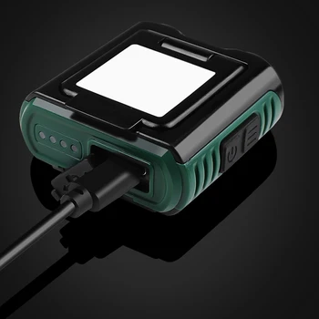 Светодиодный датчик ручной волны 500 люмен USB Перезаряжаемая фара 3-4 часа налобный фонарь Режим затемнения налобного фонарика для активного отдыха
