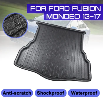 Для Ford Fusion Mondeo 2013 2014 2015 2016 2017 Автомобильный коврик, ковер, защита заднего багажника от грязи