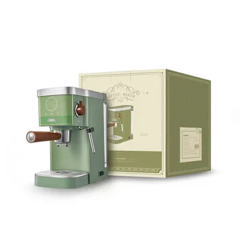 Кофемашина с полуавтоматическим насосом, кофемашина высокого давления, итальянская капсульная кофемашина, машина для приготовления парового молока для домашнего использования