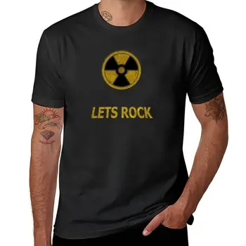 Новая футболка Duke Nukem - Lets Rock, футболка с графическим рисунком, летний топ, мужские футболки большого и высокого размера.