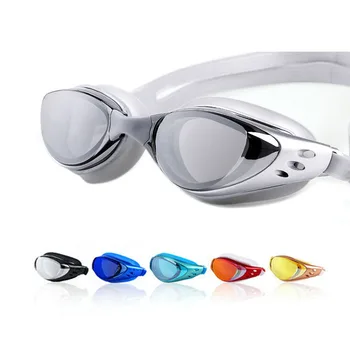 Профессиональные силиконовые очки для взрослых, водонепроницаемые противотуманные очки для плавания с регулируемой диоптрией, Новая близорукость, женщины, мужчины