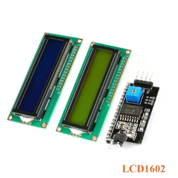 1шт 1602 Синий Желто-зеленый экран IIC/I2C ЖК-модуль LCD1602 5V Переходная пластина 1602A дисплей для Arduino
