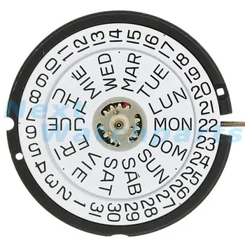 ETA 805.122 Часы кварцевые с 3 стрелками, день/дата 3 механизма