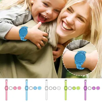 Браслет с защитой от потери, водонепроницаемый Силиконовый браслет-локатор для детей, Идентификационные браслеты для дома, кемпинга, школы приключений на открытом воздухе.