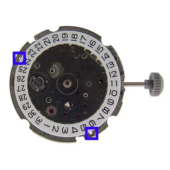 Часовой механизм Miyota 8215 с датой в 3:00, полностью оригинальный белый с датой в 21 драгоценном камне, автоматический механический механизм с датой для мужчин