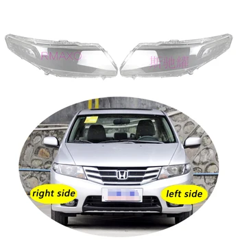 Используется для Honda City 2009-2014 Прозрачная крышка фары, абажур, корпус передней фары, абажур, корпус объектива