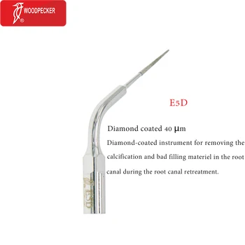 Стоматологический скалер Woodpecker Ультразвуковые наконечники Endo E5D для установки в корневой канал Perio наконечник EMS