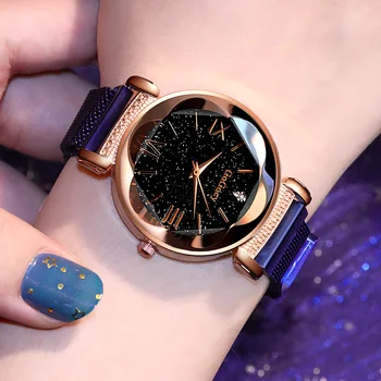 Sdotter 2022 Новый римский циферблат с бриллиантами, простой Модный женский сетчатый ремешок, кварцевые часы Reloj De Señoras