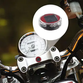 1Шт Мини-Цифровые Часы Липкие Водонепроницаемые Мотоциклетные Аксессуары Для Интерьера Автомобиля Часы Водонепроницаемые Противоударные S6A3