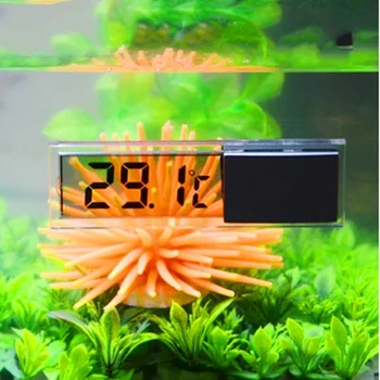 ЖК 3D Цифровое Электронное Измерение температуры Измеритель температуры в аквариуме Аквариумный Термометр Аксессуары для контроля температуры