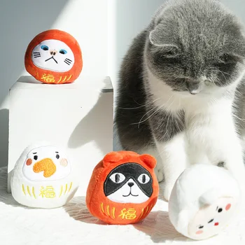 Плюшевая игрушка для кошек, кошачья мята, забавные, интерактивные товары для домашних животных