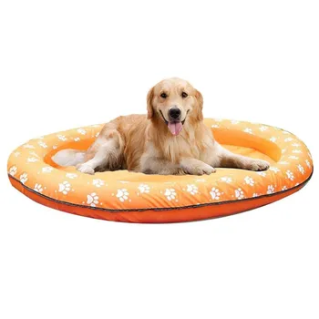 Надувной поплавок для кошек и собак, летняя мягкая круглая кровать из ПВХ для летнего отдыха