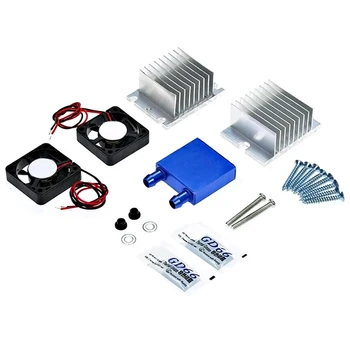 1 комплект мини-кондиционера DIY Kit, термоэлектрический охладитель Пельтье, система охлаждения + вентилятор для домашнего инструмента