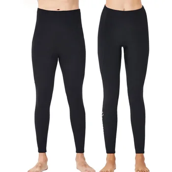 Подводное плавание, серфинг, Зимние Теплые брюки для гидрокостюма, мужские и женские штаны для дайвинга, длинные штаны для подводного плавания из неопрена толщиной 2 мм