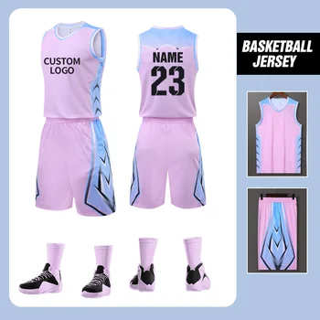 Одежда для сухого баскетбола для взрослых Qucik, Дешевые комплекты баскетбольной формы, Мужская пустая баскетбольная майка, Дышащие рубашки больших размеров LQ311