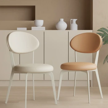 Обеденные стулья с комфортной спинкой, Домашние Простые Современные барные обеденные стулья, мебель для салона красоты отеля Muebles Hogar QF50DC