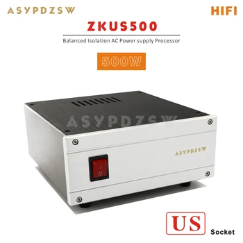 ZKUS500 Розетка США HIFI 500ВА Тороидальный сбалансированный изолирующий трансформатор 500 Вт Источник питания переменного тока процессор
