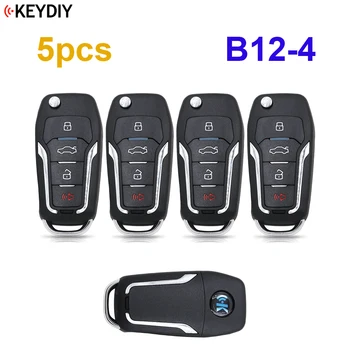 KEYDIY B-Series B12-4 Оригинальный Универсальный Ключ Дистанционного Управления с 4 Кнопками для KD-X2 KD900, KD MINI, KD-MAX Key Tool
