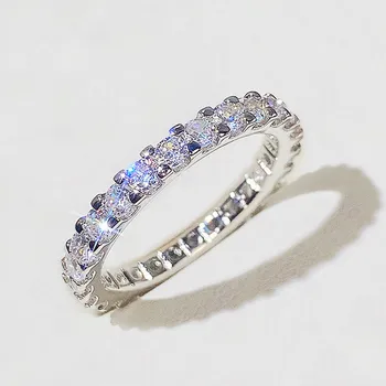 Новое кольцо с полной Звездой для женщин, имитирующее модный тренд, Кольцо на палец с цирконом, Женские украшения для помолвки на вечеринке