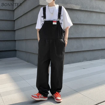 Комбинезон, брюки, мужские черные брюки, уличная одежда в корейском стиле, S-3XL, одежда для пары, универсальная мода в стиле хип-хоп, Pantalone Cool