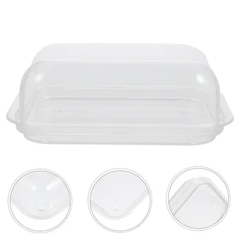 Коробка для масла Прозрачные Пластиковые Контейнеры Ресторанная Посуда Домашний Холодильник Акриловый Ланч