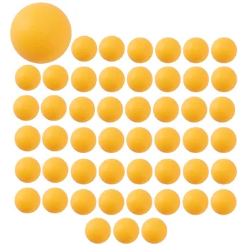 50 упаковок шариков для пинг-понга премиум-класса, настольный мяч для продвинутых тренировок, Легкие прочные бесшовные шарики оранжевого цвета
