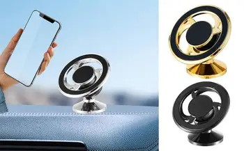 Крепление для телефона на вентиляционное отверстие в автомобиле с поворотом на 360 градусов, автоматическая магнитная подставка для мобильного телефона, автомобильный держатель для телефона, аксессуар для автомобилей