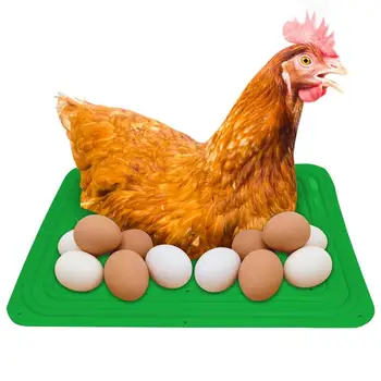 Подкладки для куриных гнезд Силиконовый Моющийся коврик для куриных гнезд Противоскользящие вкладыши для куриных скворечников для кладки яиц Принадлежности для домашней птицы