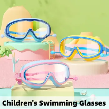 Профессиональные Плавательные Очки С Защитой От Запотевания, Плавательные Очки Для Детей И Взрослых, Очки Для Подводного Плавания, Регулируемые Очки Для Воды