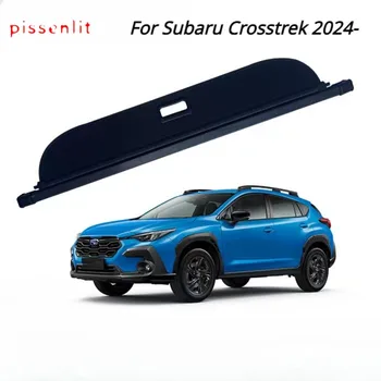Задняя крышка багажника для Subaru Crosstrek 2024-Аксессуары Кожаный Выдвижной защитный экран для багажника