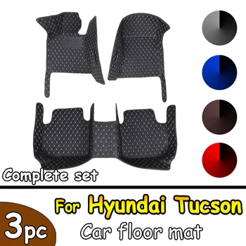 Автомобильные коврики для Hyundai Tucson 2006 2007 2008 2009 2010 2011 2012 2013 2014, изготовленные на заказ автоматические подставки для ног, автомобильный ковер