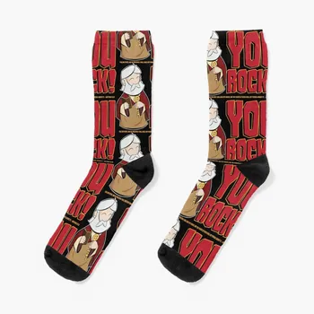 Вы зажигаете! Носки Святого Петра, рождественские носки, мужские носки с подогревом, носки для мужчин