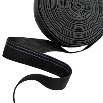 30-миллиметровая эластичная лента с силиконовой подкладкой, нескользящая тесьма для шитья парика, 5 ярдов