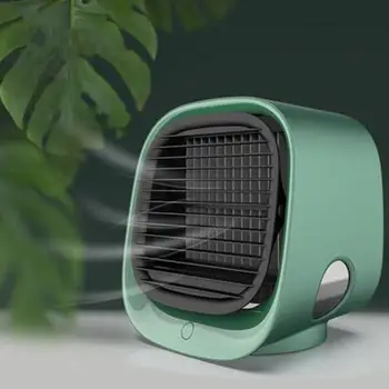 Портативный охладитель воздуха, увлажнитель воздуха, мини-настольный охлаждающий светильник для спальни