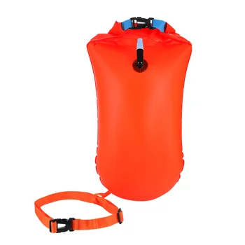 VORCOOL 1 шт. поплавок для плавания в открытой воде, сверхлегкий защитный поплавок, сумка для плавания для пловцов, триатлетов, любителей подводного плавания и серфинга (оранжевый) Буй