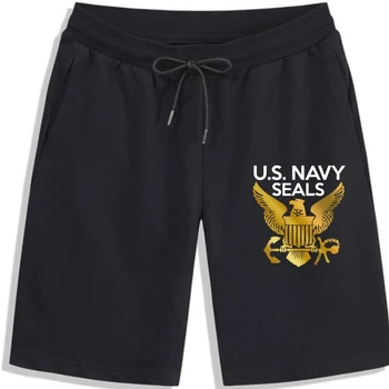 Мужские шорты Navy Seals с логотипом морской пехоты США, мужские шорты специального назначения, мужские шорты для отдыха, летние мужские шорты