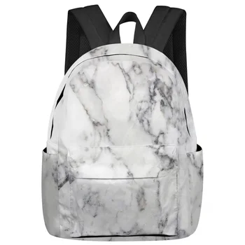 Рюкзак с мраморной текстурой, школьные сумки для подростков, студенческая сумка для ноутбука, женский повседневный рюкзак для путешествий