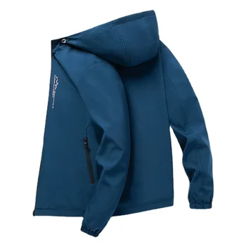 Куртка для серфинга Мужская Весенне-осенняя Спортивная куртка для активного отдыха Мужская куртка для альпинизма с капюшоном Водонепроницаемые дышащие куртки для бега мужчин