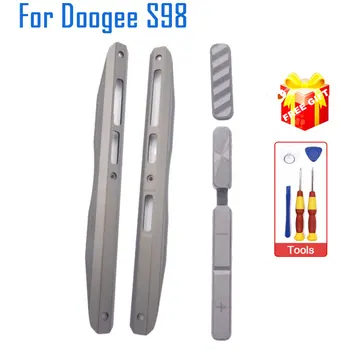 Новые корпуса DOOGEE S98 со средней стороны, металлическая наружная водонепроницаемая боковая рамка + Детали кнопки регулировки громкости питания для телефона Doogee S98