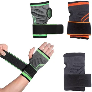 Дышащая нейлоновая трикотажная защита для рук, спорт на открытом воздухе, поднятие тяжестей для взрослых, фитнес-ремешок на запястье, давление, защита для рук