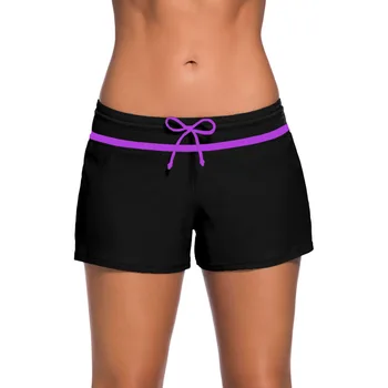 Женские шорты для бега, низкая талия, шнуровка, сексуальные мини-микро Черные женские шорты для пляжного отдыха, трусики с разрезом, спортивная одежда большого размера