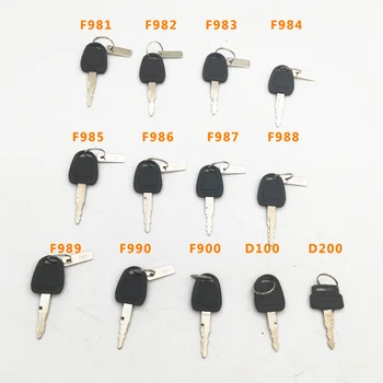 Полный ключ экскаватора Doosan daewoo D100 D200 F900 F981 F982 F983 F984 F985 F986 F987 F988 F989 F990 K1009605B ключ запуска зажигания