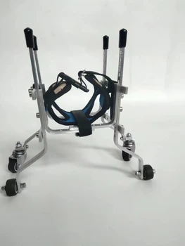 Кронштейн для паралича передних и задних ног Слабая собака Инвалидная коляска Не может встать Инвалид при ходьбе Маленькая собака Вспомогательный автомобиль для инвалидов