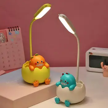 Светодиодная настольная лампа Портативная USB Перезаряжаемая Настольные украшения Rabbit Light Милая Мультяшная Лампа для детей Подростков Мальчиков Девочек Детей