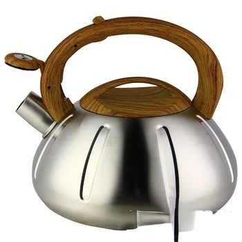 Портативный дорожный чайник из нержавеющей стали со свистком, умный чайник, термос, газовые плиты, Chaleira Com Apito Кухонные принадлежности