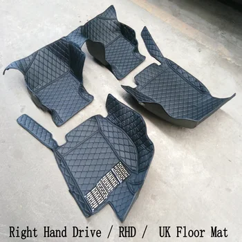 Автомобильные коврики для правого руля/RHD/UK специально для Audi Q3 5D высококачественный чехол для ног car styling carpet rugs heavy duty li