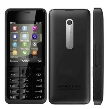 Оригинальный подержанный мобильный телефон 301 3MP с разблокировкой 3G 2G GSM 850/900/1800/1900 с одной / двумя sim-картами. Сделано в Финляндии