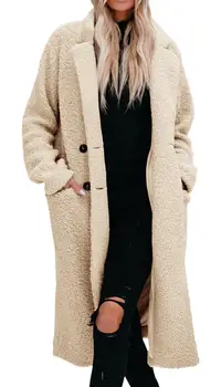 2023 Женская одежда, теплое шерстяное пальто, осень-зима, новинка